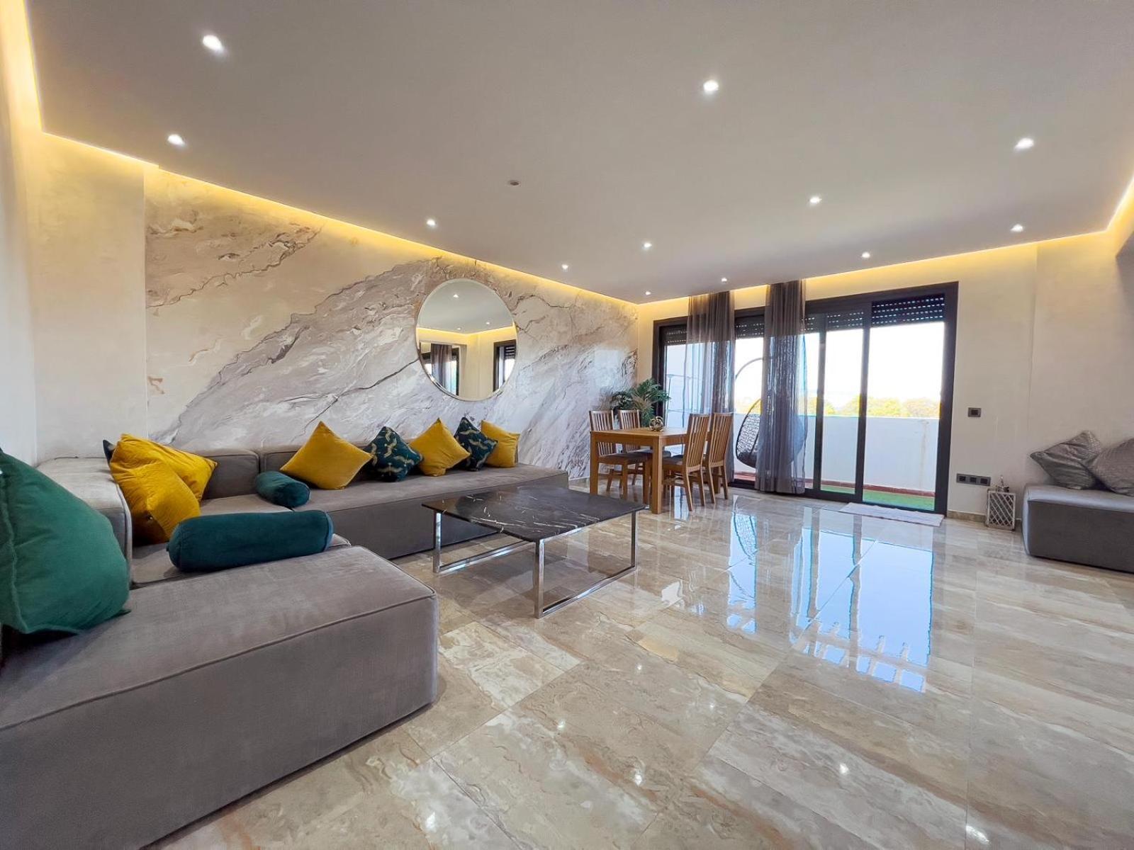 Luxury 3 Bedroom Panoramic Views In Hotspot With Fibre Optic Wifi And Netflix Tanger Eksteriør bilde